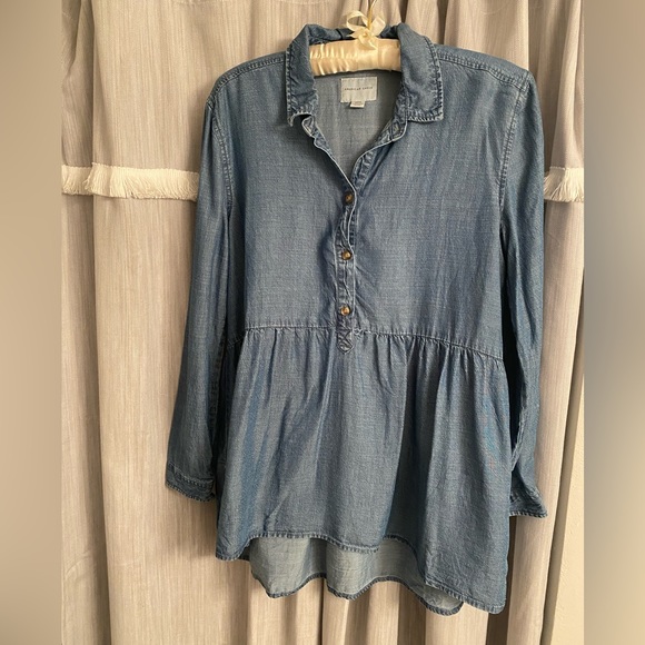 American Eagle Outfitters Tops - American Eagle Size Medium Chambray Tunic